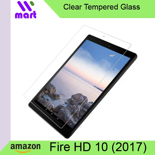 Clear Tempered Glass Screen Protector for Amazon Kindle Fire HD 10 - Image 1 of 1