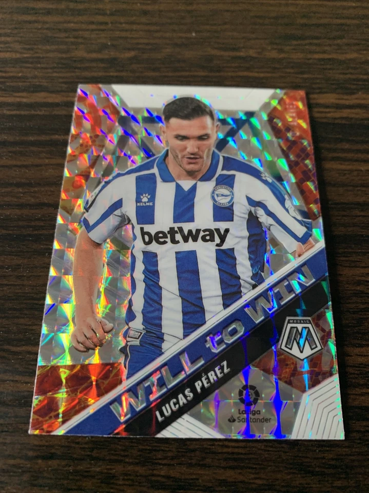 Lucas Perez 2020-21 Mosaic La Liga Will to Win Mosaic Prizm #34 - Image 1 of 1