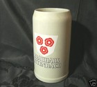 Großer 3-Liter-Maßkrug Steinerner Bierkrug Steinkrug Brauhaus Jettenbach 26,6 cm