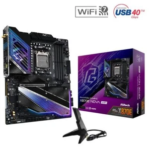 Carte mère ASRock X870E NOVA WiFi 7 AM5 AMD X870E SATA 6Go/s ATX - Photo 1/9