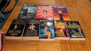 8x Virginia VC Andrews Vintage soft hard covers Book Lot free post M - Picture 1 of 15