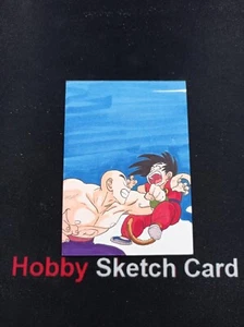 Dongman  Studio DRAGON BALL Z  Son Goku  Sketch Card by xiyu 1/1 - Picture 1 of 2