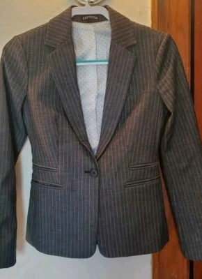 BLAZER cinza EXPRESS tamanho XS - Imagem 1 de 4
