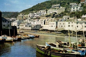 (aj82) Polperro - Cornwall Postcard - Picture 1 of 2