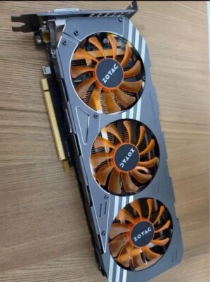 Zotac GTX 980 AMP Edition 4GB 256 bit GDDR5 Graphics Card From Japan used - Image 1 of 2