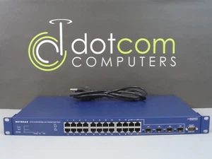 Netgear ProSafe 24 Ports GB Ethernet L2 10/100/1000 Managed Switch GSM7224 V1H2 - Picture 1 of 7