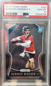 2019 Panini Prizm - Rookies #322 Gardner Minshew II (RC) - Picture 1 of 2