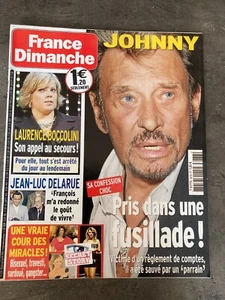 FRANCE DIMANCHE N°3278 26/06/2009 JOHNNY HALLYDAY JEAN LUC DELARUE F61 - Imagen 1 de 1