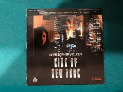 King of New York (Laserdisc 1990) Christopher Walker Larry Fishburne Foto 1 de 3