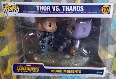 Thor Vs Thanos pop 707 - Movie Moments - Avengers Infinity War Funko Pop! 2018 - image 1 of 4