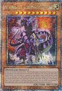 YuGiOh Ultimate Conductor Tyranno (V.2) RA04-FR287 Quarter Century Secret Rare - Bild 1 von 2