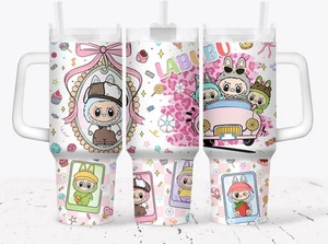 40 Unzen Edelstahl Becher-Weihnachten-Monster-Cartoon-Geschenk - Bild 1 von 1