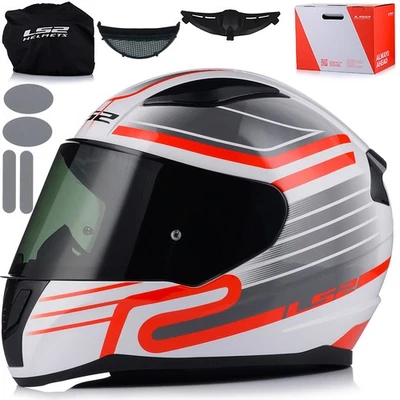 Motorradhelm LS2 FF353 RAPID II CIRCUIT + 2 Visiere Integralhelm Helm XS - XXXL - Bild 1 von 4