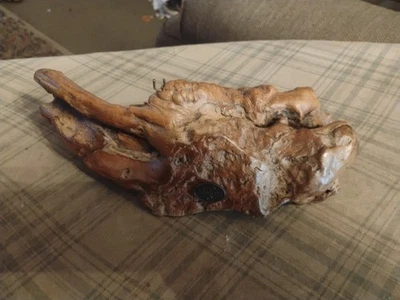 Trozo de madera de nogal pulido natural, decoración del hogar artesanías, 10" x 4" x 3" Foto 1 de 4