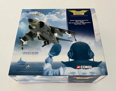 Corgi 1/72 Diecast  FRS.1 Sea Harrier, 899 Sqn FAA RN  Anniversary Scheme 1992 - Image 1 of 4