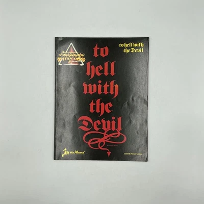 Guitarra vintage Stryper To Hell With The Devil piano cancionero vocal partituras Foto 1 de 4