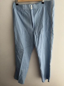 Vintage 70s 80s Studio 33 Stretch Dance Pants Mens Light Blue RARE - Picture 1 of 5
