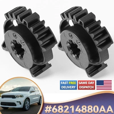 2x Engranaje actuador de puerta mezcla de HVAC para Jeep Grand Cherokee Dodge Durango 2011~2021 Foto 1 de 4