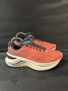 Saucony Endorphin Shift 3 Speedroll Technology Women Size 7.5 Coral Gray - Picture 1 of 8