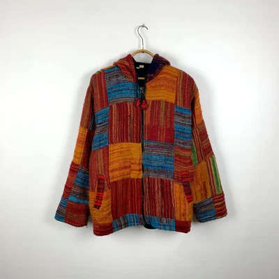 Vintage Missoni x Coggi Made in Nepal Multicolor 100% Wool Jacket size XL - Image 1 of 4