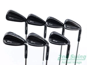 Ping G710 Iron Set 6-PW GW SW Steel Regular Right Black Dot 38.25in - Picture 1 of 9