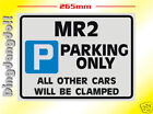 MR2 Toyota Parking Sign Novelty Gift
