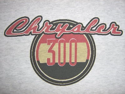 CHRYSLER 300 T-SHIRT~Orig.Emblem 55 56 57 58 59 60 1955 1956 1957 1958 1959 1960 - Image 1 of 2