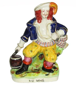 Estatuilla Staffordshire Adorno 'Will Watch' 1ª Calidad (7091) - Imagen 1 de 6