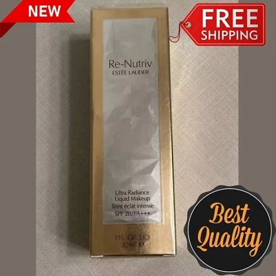 Estee Lauder Re-Nutriv Ultra Radiance Liquid Makeup SPF 20~1 oz 7N1 New Seald - Image 1 of 4