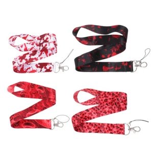 4 PCS Mobile Phone Straps Work Wristlet Universal Lanyard Cartoon Chains - Zdjęcie 1 z 12