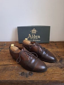 Alden 2174 Ravello Cordovan Straight Tip Blucher 9 C 43 - Bild 1 von 19