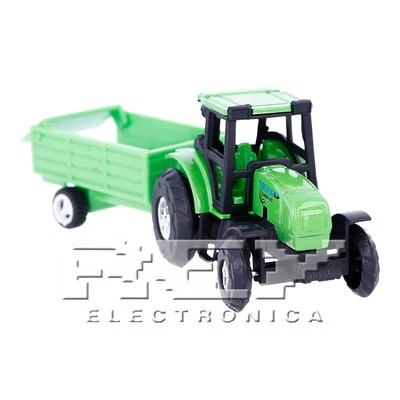 Tractor Remolque Juguete Miniatura Vehículo Agrícola Rural Entrega 24/48H. j153 - Imagen 1 de 4
