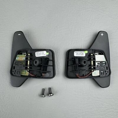 2007-2015 Jaguar XK Steering Wheel Paddle Shifter Shifting Switches Levers OEM - Image 1 of 4