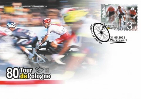 POLAND FDC 2023 80. Tour of Poland #2248 (2778) Cover