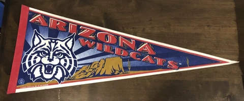 Arizona Wildcats 12x30 Felt Pennant Cover