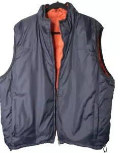 EDDIE BAUER (USA) - goose down filling - padded style vest - size large - #1330 - Picture 1 of 10