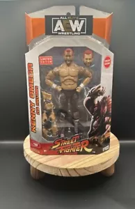 JAZWEARS AEW GAMESTOP EXCLUSIVE STREET FIGHTER KENNY OMEGA AS AKUMA - Picture 1 of 6