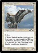 Welkin Hawk x4 NM-VLP  Magic the Gathering MTG Exodus, # 25