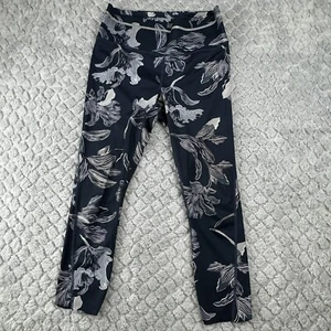 Leggings Athleta Mujer Estampado Floral Sónico Pequeños Azul Blanco Talla S - Imagen 1 de 5