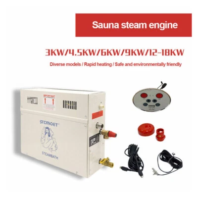 3KW/4.5KW/6KW/9KW sauna steam engine sweat room equipment  Sauna steam generator - Image 1 of 4