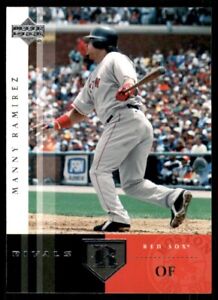 2004 Upper Deck r-class Manny Ramirez Boston Red Sox #10