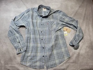 Levis Mens Polyester/Cotton Button Down Shirt Size M New - Picture 1 of 5