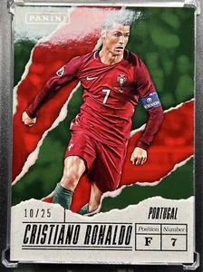 2017 Panini Christian Ronaldo 10/25 Father’s Day SSP No.CR Portugal Forward 🔥🔥 - Picture 1 of 10