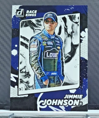 Jimmie Johnson 2022 Donruss Racing RACE KINGS #2 - Image 1 of 2