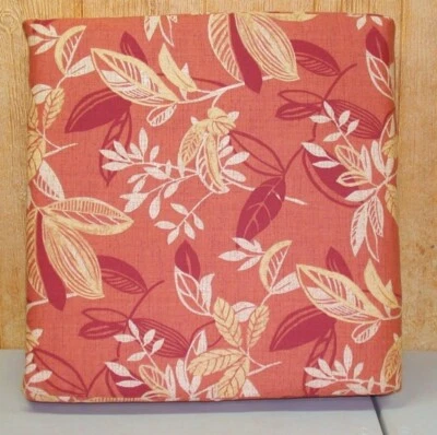 Cojín inferior asiento profundo patio exterior MIX 'N MATCH ~ Calabaza Floral 24,5x23x4,5 Foto 1 de 2