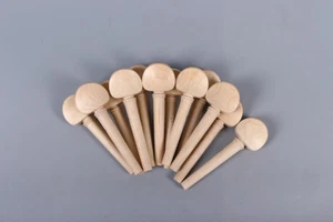 8pcs 4/4 Violin Peg Maple Violin String Adjusters Full Size Violin Accessories - Picture 1 of 4