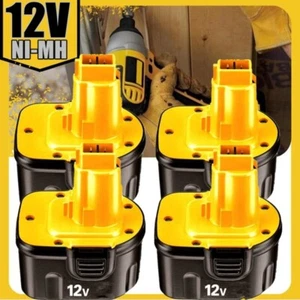 2/4PACK 12V 3.6AH Battery for DEWALT DC9071 DW9071 DW9072 DW953 DW965 DW972 - Picture 1 of 16
