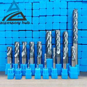 1/32" 1/16" 1/8" 1/2" 1"Diameter Regular Carbide End Mill - TiALN - HRC55 USA - Picture 1 of 20