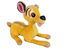 Bambi Walt Disney Plush Deer Stuffed Animal Vtg 11" Plushie Beanie Soft Cute