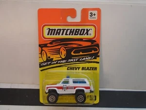 MATCHBOX SUPERFAST 1-75 MB50 CHEVY BLAZER POLICE MINT ON USA SEALED CARD NEU NOS - Bild 1 von 1